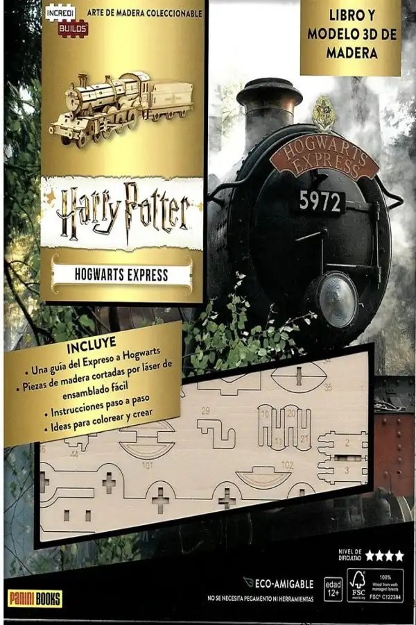 Harry Potter: Hogwarts Express Kit Incredi Builds 01 - Panini Argentina