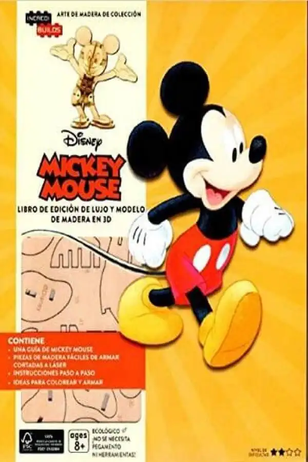 Incredibuilds: Mickey Mouse - Panini Argentina