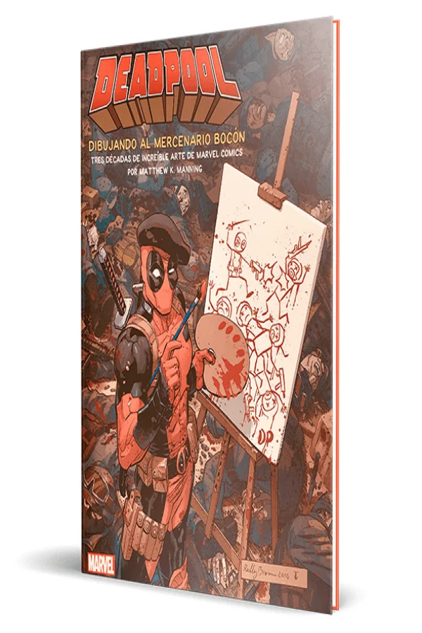 Deadpool:dibujando el Mercenario Bocon - Panini Argentina