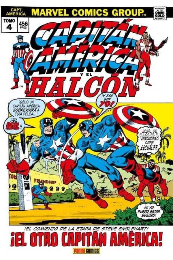 Capitan America y el Halcon (HC) el Otro Capitan America (Marvel Gold) - Panini Argentina
