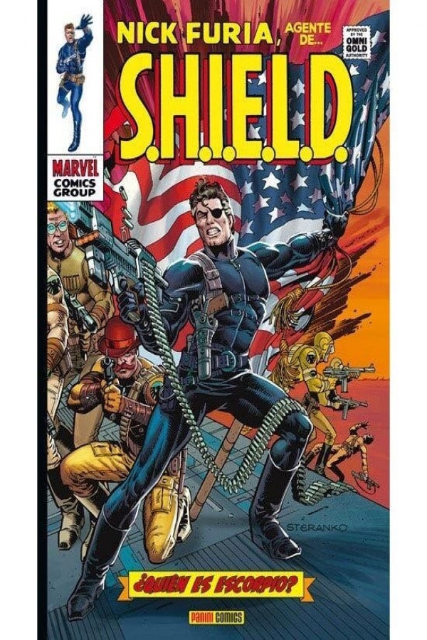 Nick Furia Agente de SHIELD (HC) 02 Quien Es Escorpio (Omnigold) - Panini Argentina