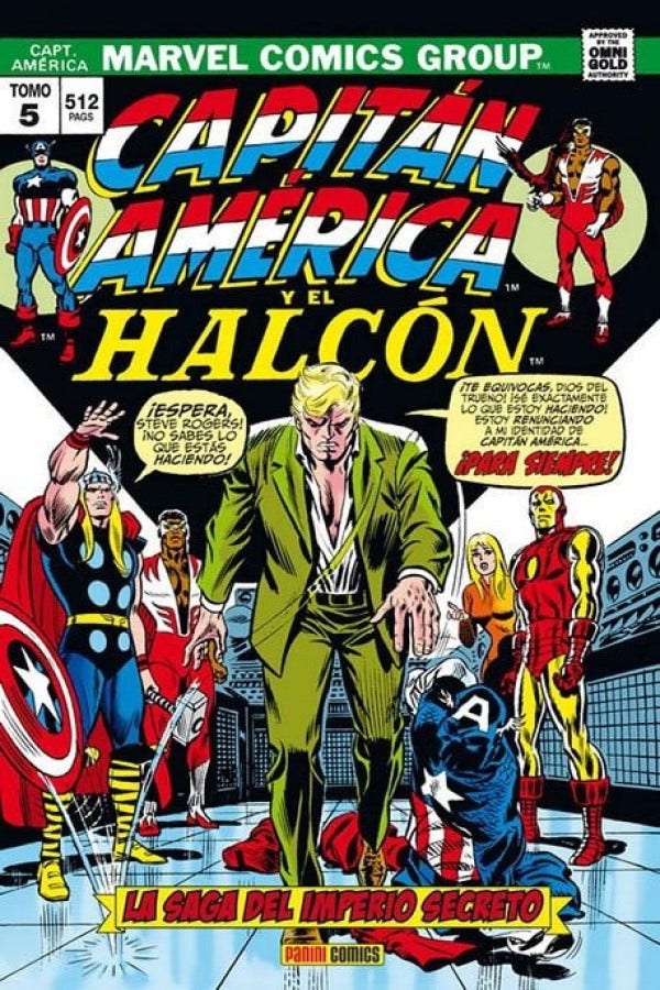Capitan America y el Halcon (HC) 05 la Saga del Imperio Secreto (Omnigold) - Panini Argentina