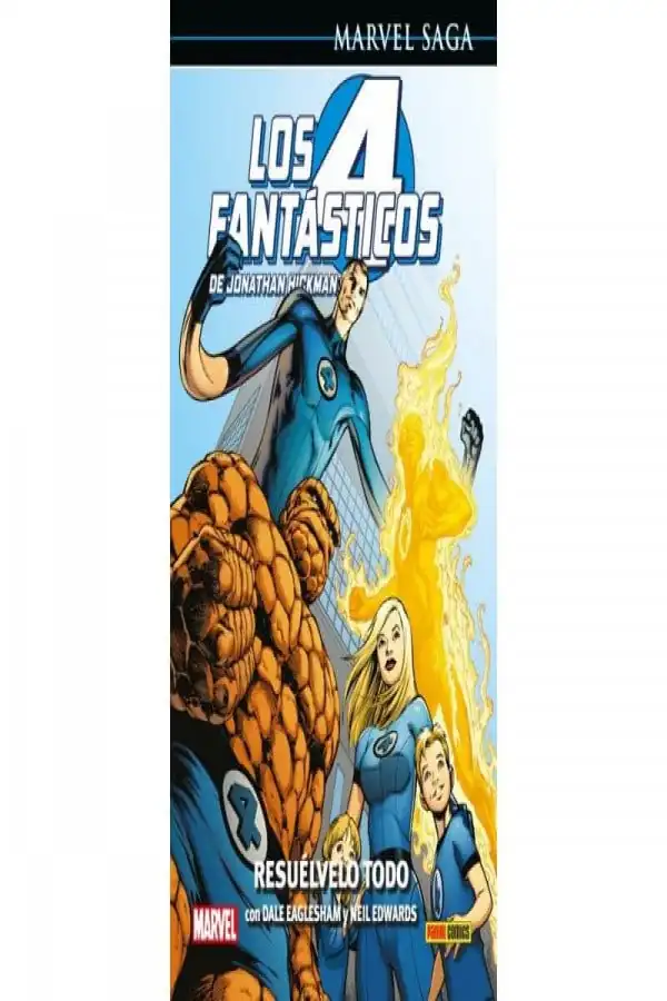 Marvel Saga los 4 Fantásticos de Jonathan Hickman 2. Resolverlo Todo - Panini Argentina