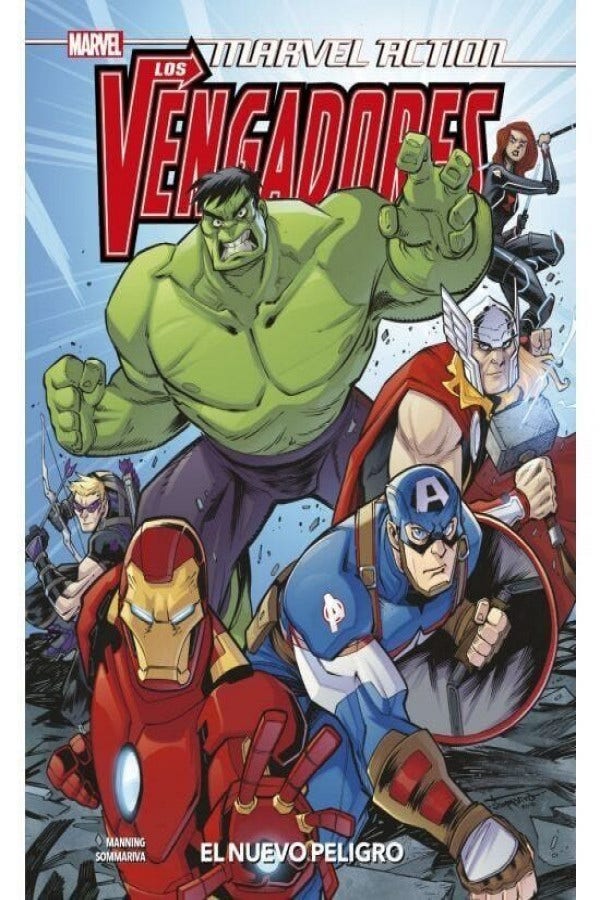 Marvel Action los Vengadores (HC) 01 el Nuevo Peligro - Panini Argentina
