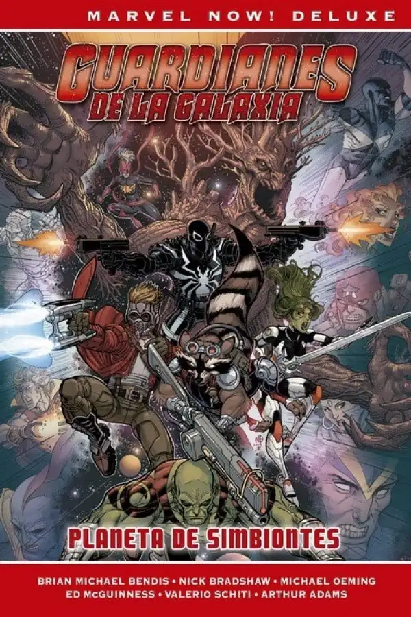 Marvel Now! Deluxe Guardianes de la Galaxia de B.m. Bendis 2. Planeta de Simbiontes - Panini Argentina