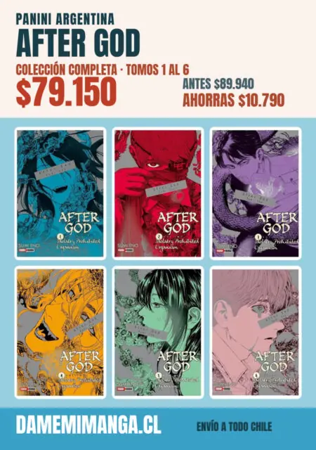 After God Colección Completa (6 tomos) – Panini Argentina