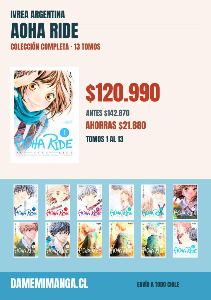 Aoha Ride Colección Completa (13 tomos) – Ivrea Argentina