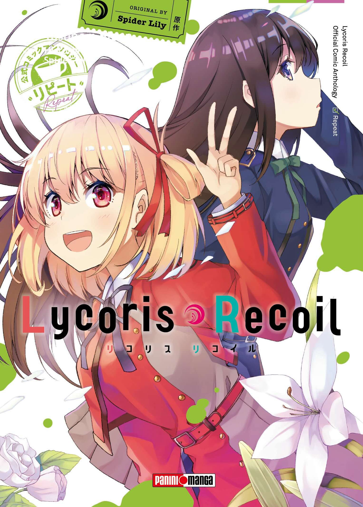 Lycoris Recoil Antología: Repeat 01 - Panini Argentina