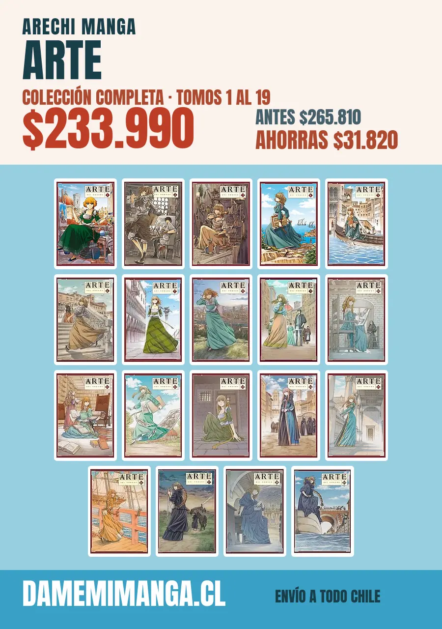 Arte Colección Completa (19 tomos) – Arechi Manga