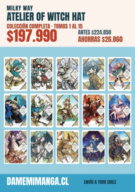 Atelier Of Witch Hat Colección Completa (15 tomos) – Milky Way