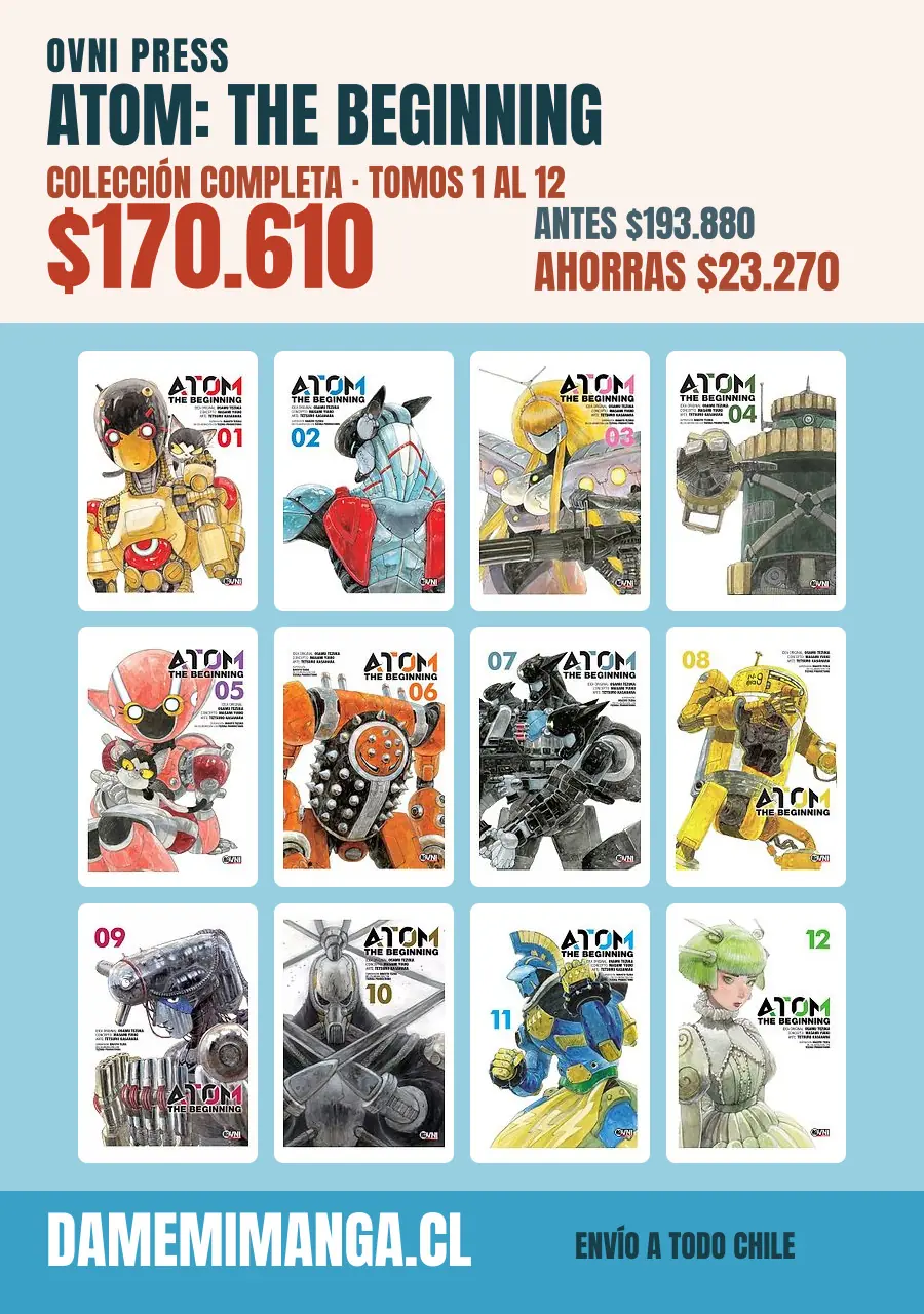 Atom: the Beginning Colección Completa (12 tomos) – Ovni Press