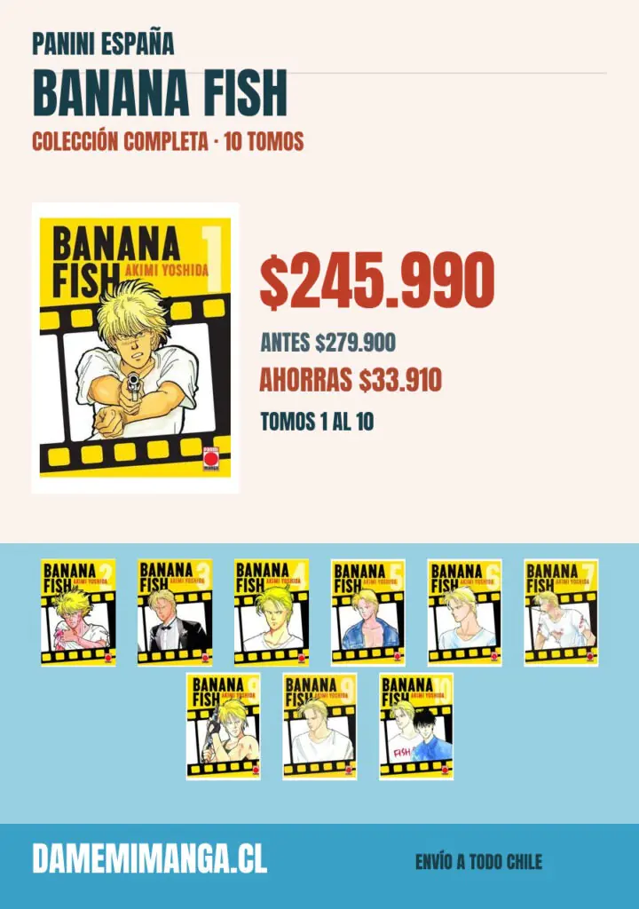 Banana Fish Colección Completa (10 tomos) – Panini España