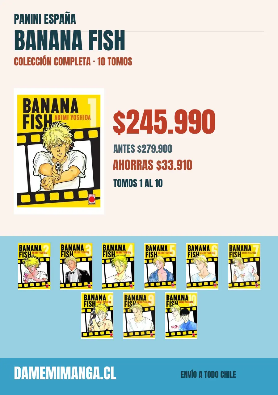 Banana Fish Colección Completa (10 tomos) – Panini España