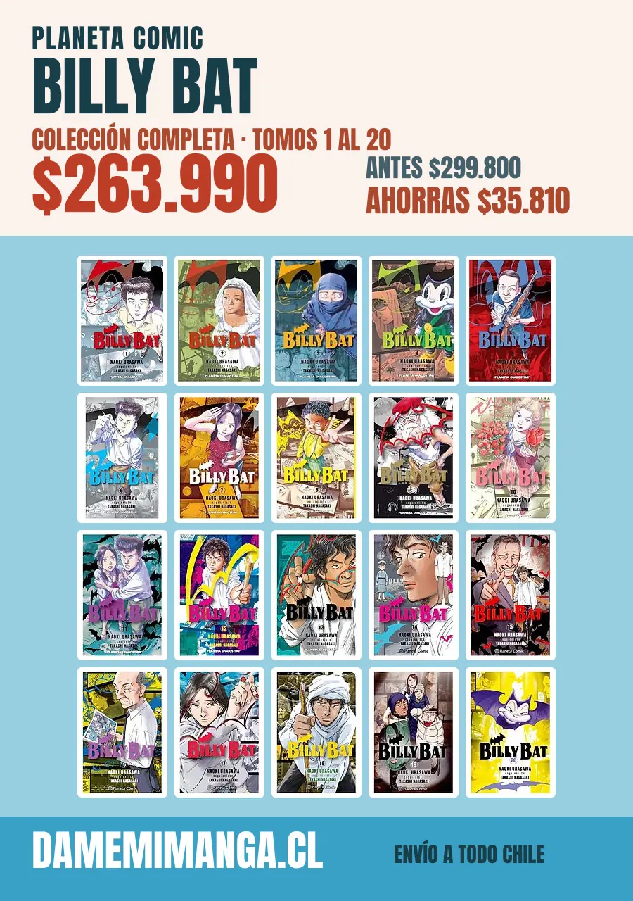 Billy Bat Colección Completa (20 tomos) – Planeta Comic