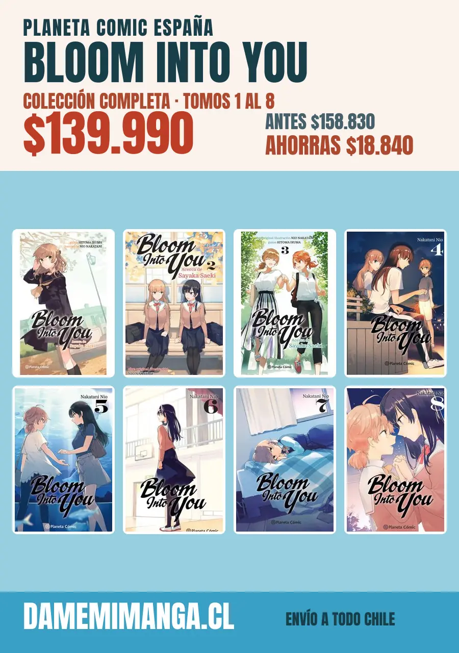 Bloom Into You Colección Completa (8 tomos) – Planeta Comic España