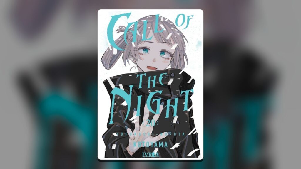 Portada del tomo 20 de Call of the Night, edición de Ivrea España