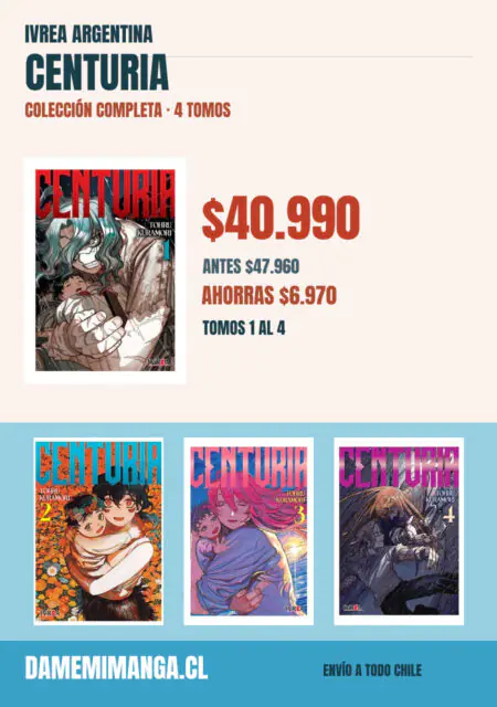 Centuria Colección Completa (4 tomos) – Ivrea Argentina