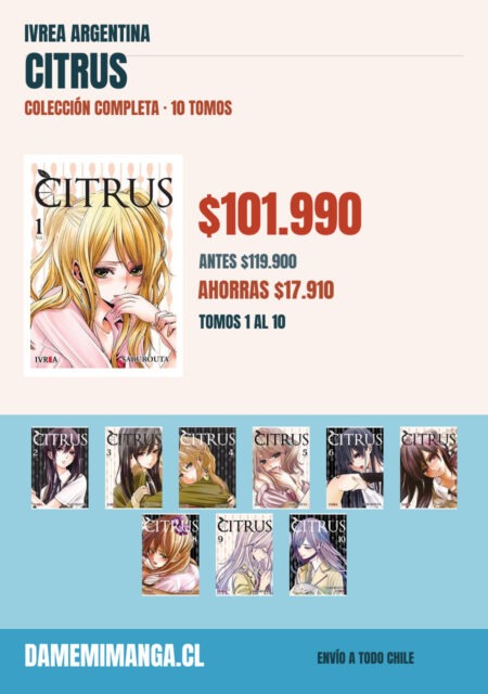 Citrus Colección Completa (10 tomos) – Ivrea Argentina