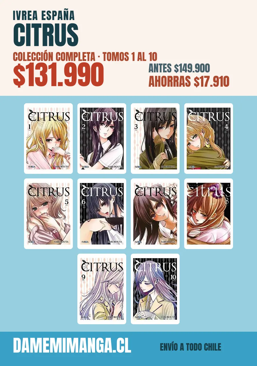 Citrus Colección Completa (10 tomos) – Ivrea España