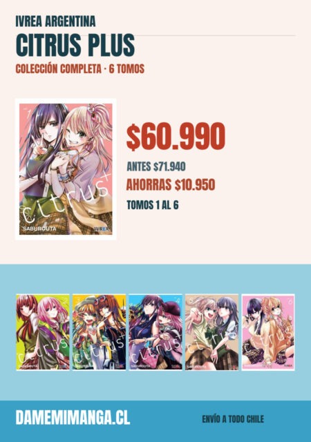 Citrus Plus Colección Completa (6 tomos) – Ivrea Argentina