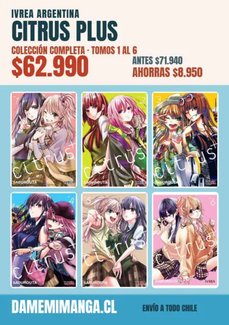 Citrus Plus Colección Completa (6 tomos) – Ivrea Argentina