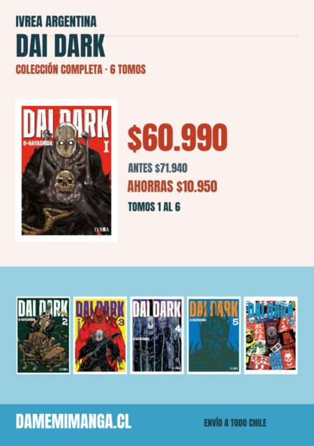 Dai Dark Colección Completa (6 tomos) – Ivrea Argentina