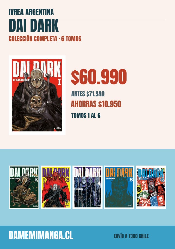 Dai Dark Colección Completa (6 tomos) – Ivrea Argentina