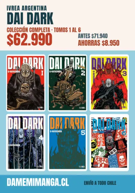 Dai Dark Colección Completa (6 tomos) – Ivrea Argentina