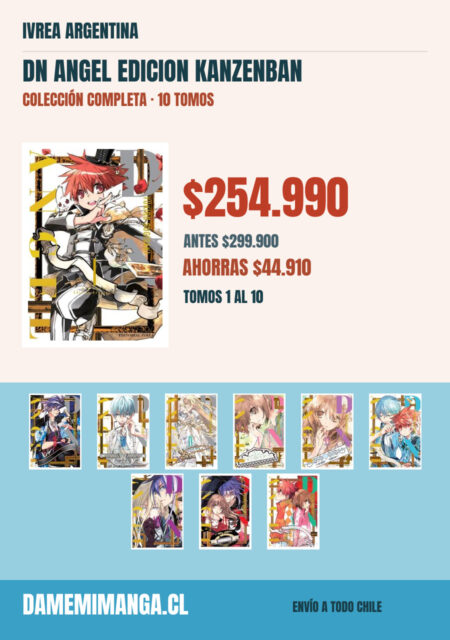 DN Angel Edicion Kanzenban Colección Completa (10 tomos) – Ivrea Argentina