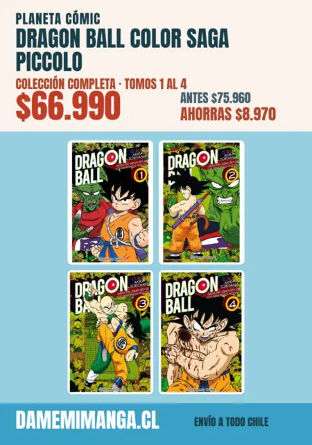 Dragon Ball Color Saga Piccolo Colección Completa (4 tomos) – Planeta Cómic