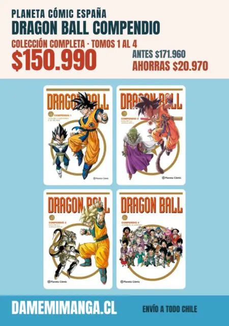 Dragon Ball Compendio Colección Completa (4 tomos) – Planeta Cómic España