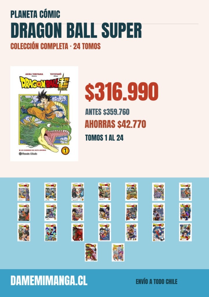 Dragon Ball Super Colección Completa (24 tomos) – Planeta Cómic