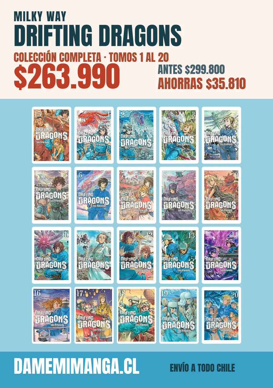 Drifting Dragons Colección Completa (20 tomos) – Milky Way