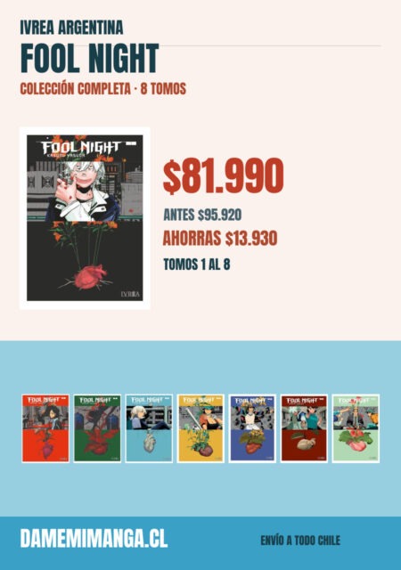 Fool Night Colección Completa (8 tomos) – Ivrea Argentina