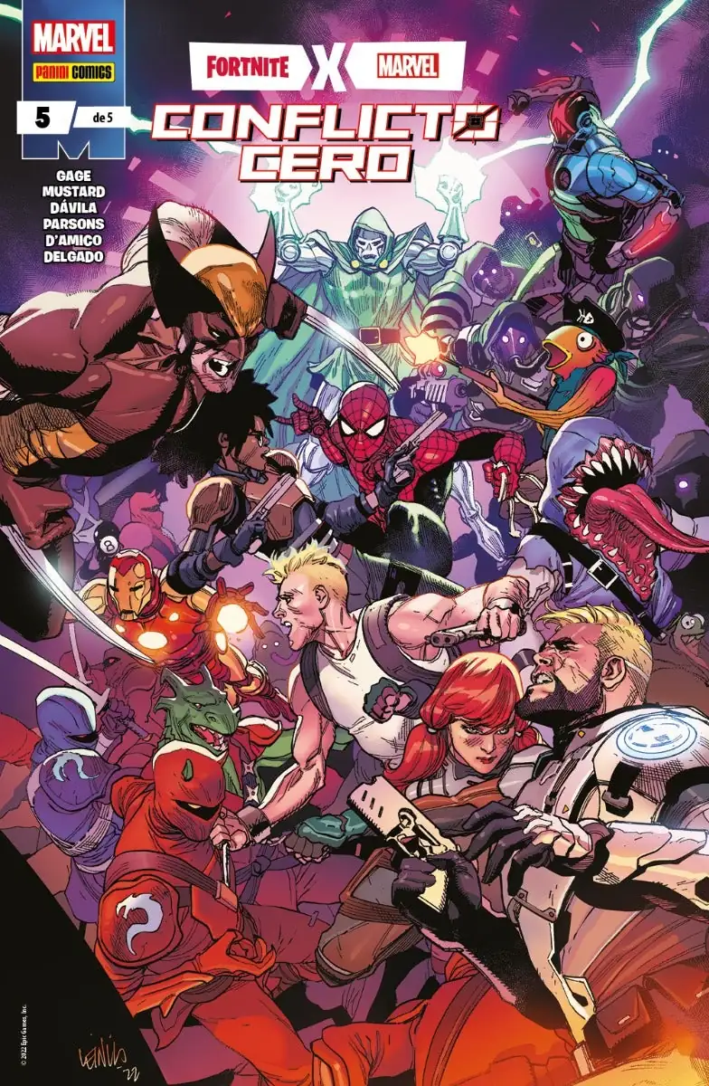 Fortnite X Marvel: Conflicto Cero 05 - Panini Argentina