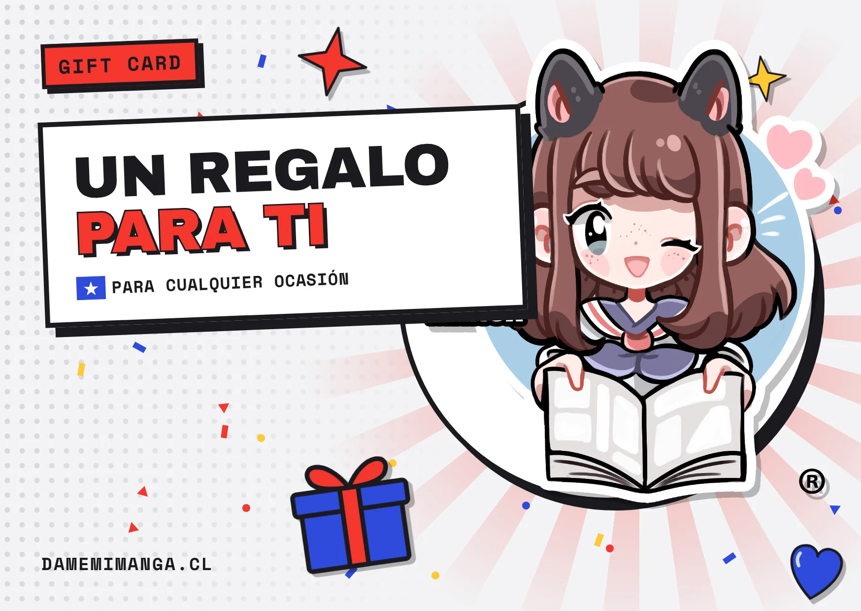 Gift Card Dame Mi Manga: un regalo para toda ocasión