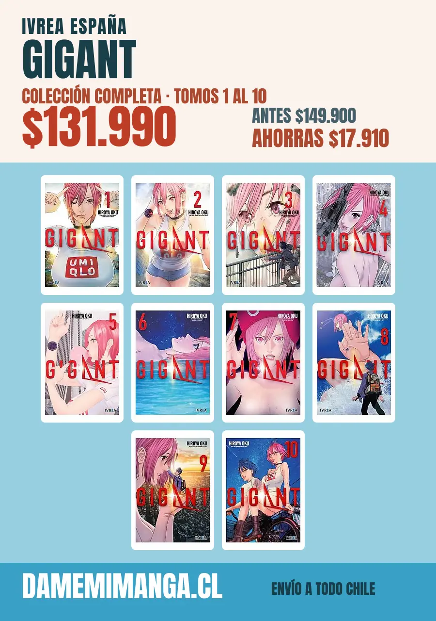 Gigant Colección Completa (10 tomos) – Ivrea España