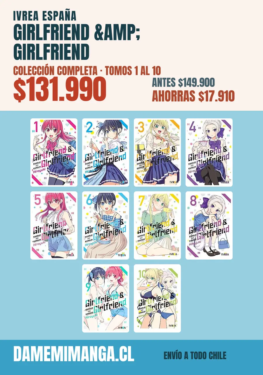 Girlfriend & Girlfriend Colección Completa (10 tomos) – Ivrea España