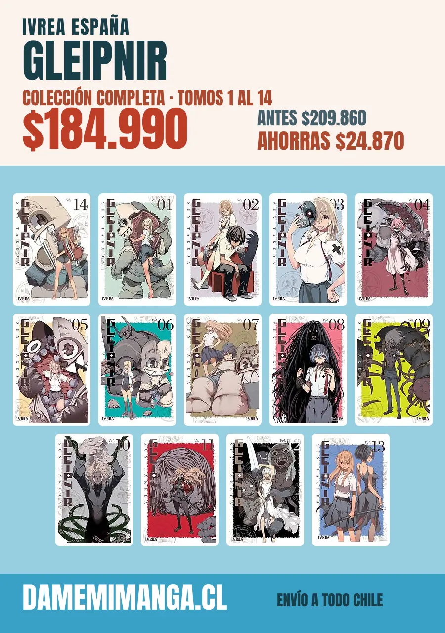 Gleipnir Colección Completa (14 tomos) – Ivrea España