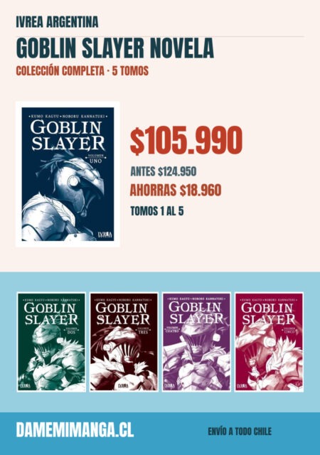 Goblin Slayer Novela Colección Completa (5 tomos) – Ivrea Argentina