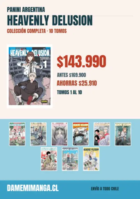 Heavenly Delusion Colección Completa (10 tomos) – Panini Argentina