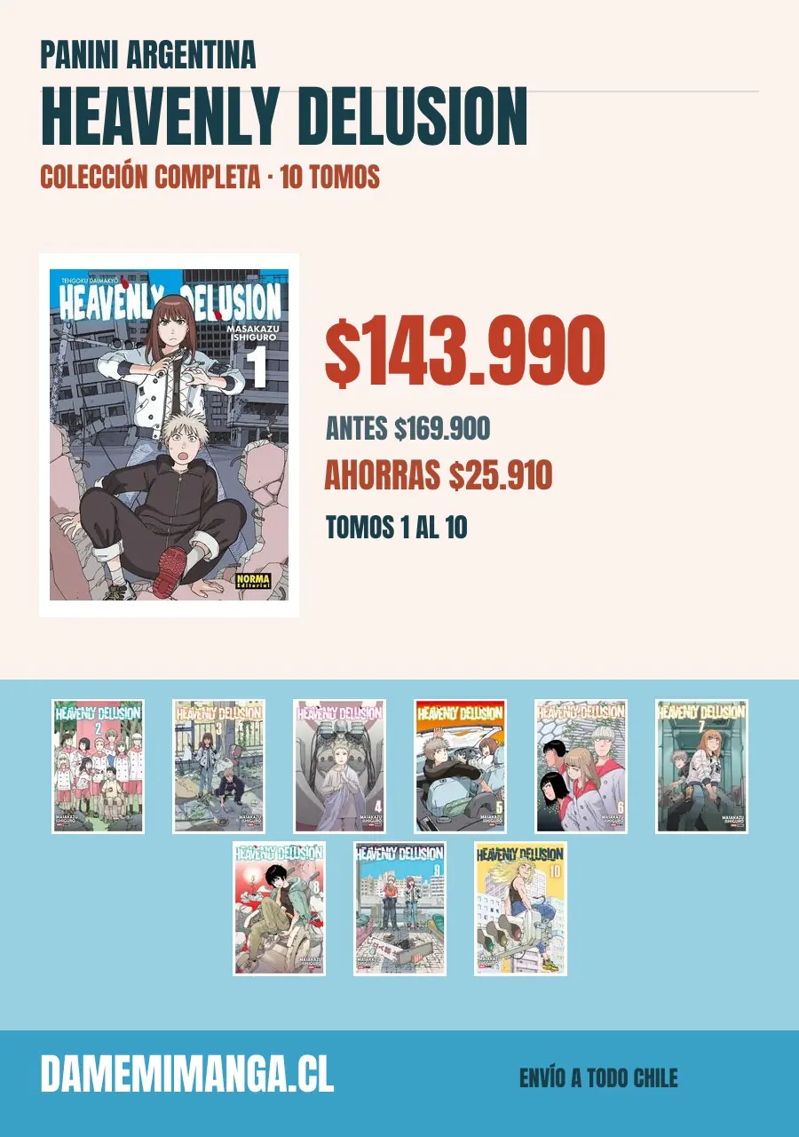 Heavenly Delusion Colección Completa (10 tomos) – Panini Argentina