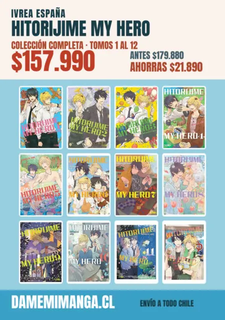 Hitorijime My Hero Colección Completa (12 tomos) – Ivrea España