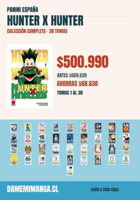 Hunter X Hunter Colección Completa (38 tomos) – Panini España