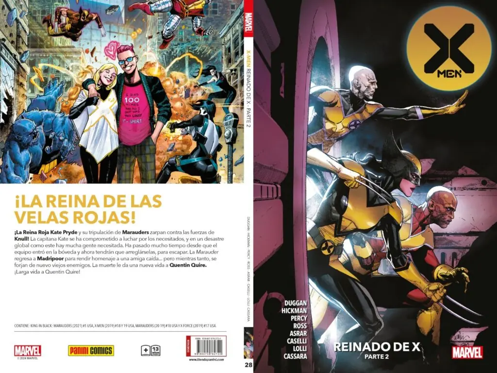 X-Men 28: Reinado de X Parte 02 - Panini Argentina