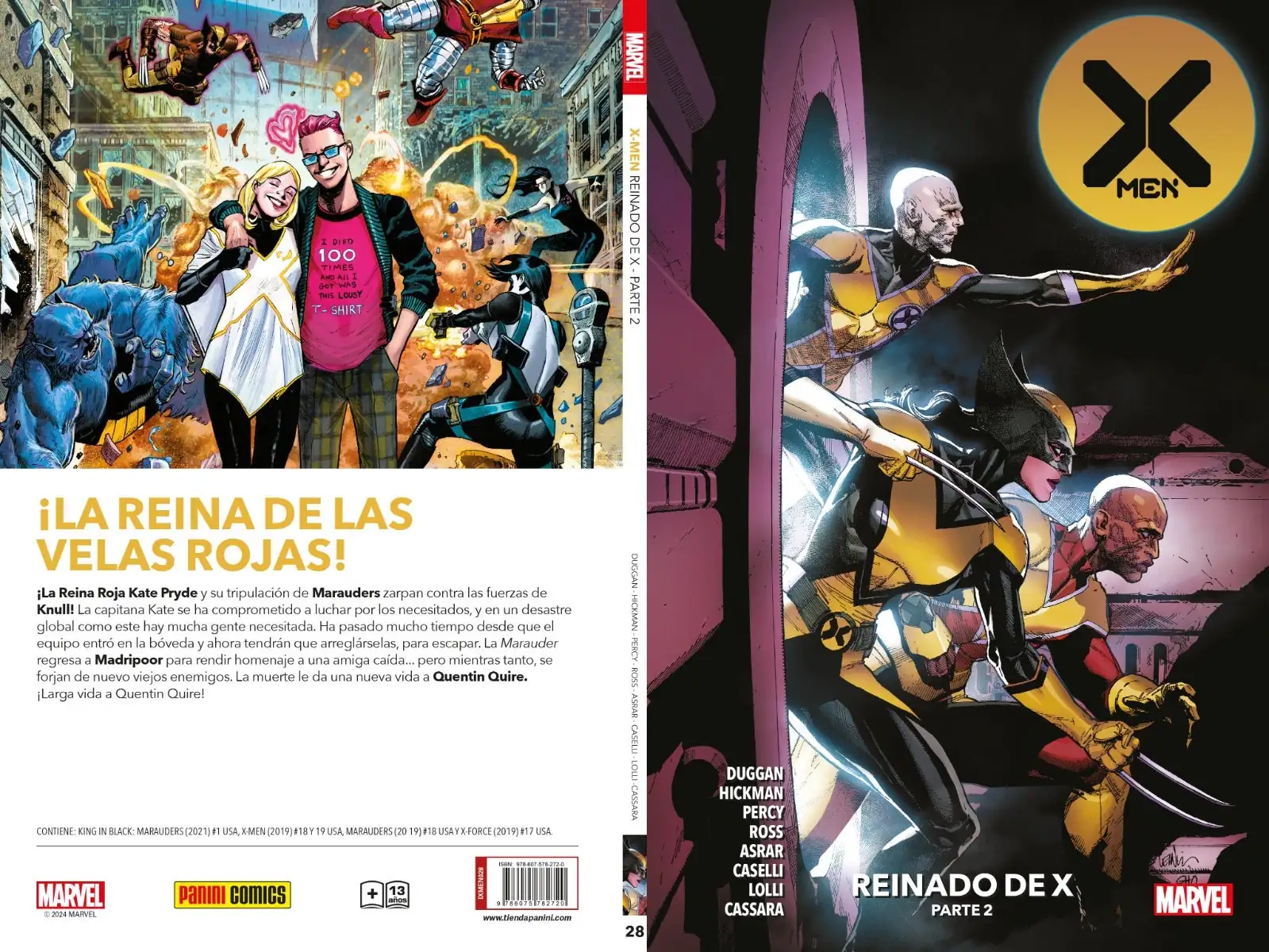 X-Men 28: Reinado de X Parte 02 - Panini Argentina