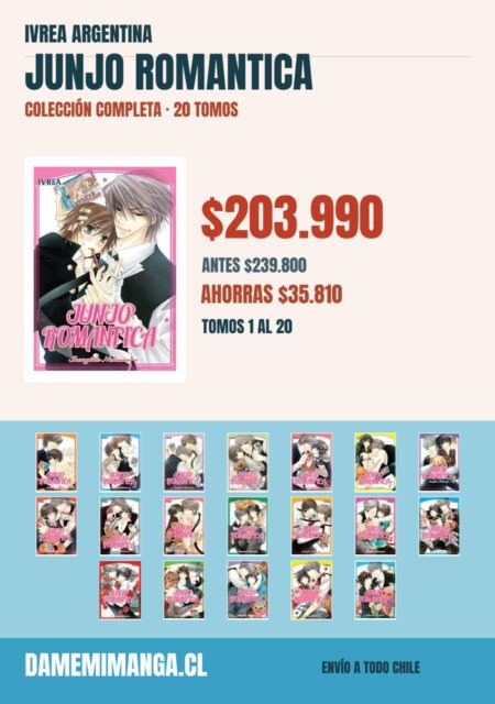 Junjo Romantica Colección Completa (20 tomos) – Ivrea Argentina