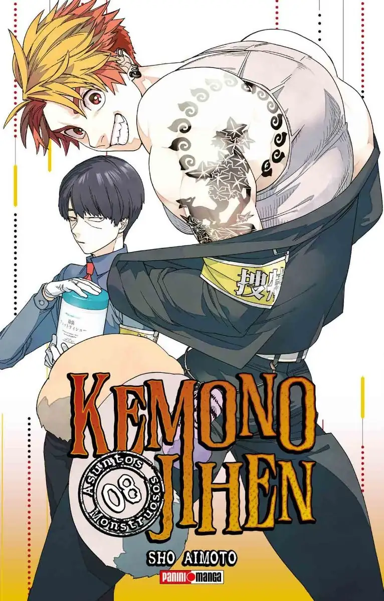 Kemono Jihen: Asuntos Monstruosos 08 - Panini Argentina