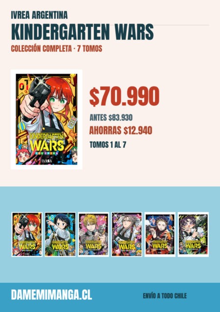 Kindergarten Wars Colección Completa (7 tomos) – Ivrea Argentina