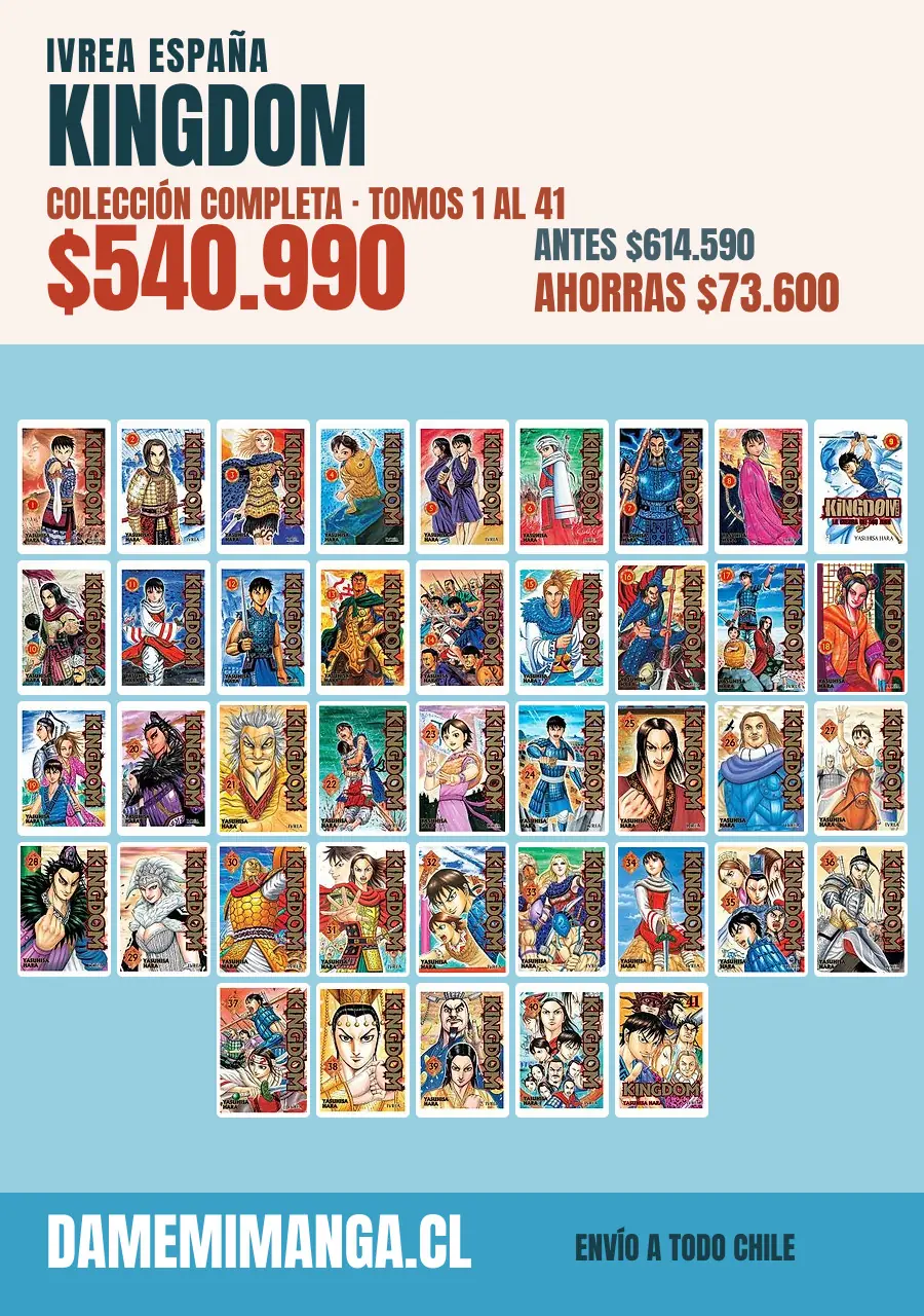 Kingdom Colección Completa (41 tomos) – Ivrea España